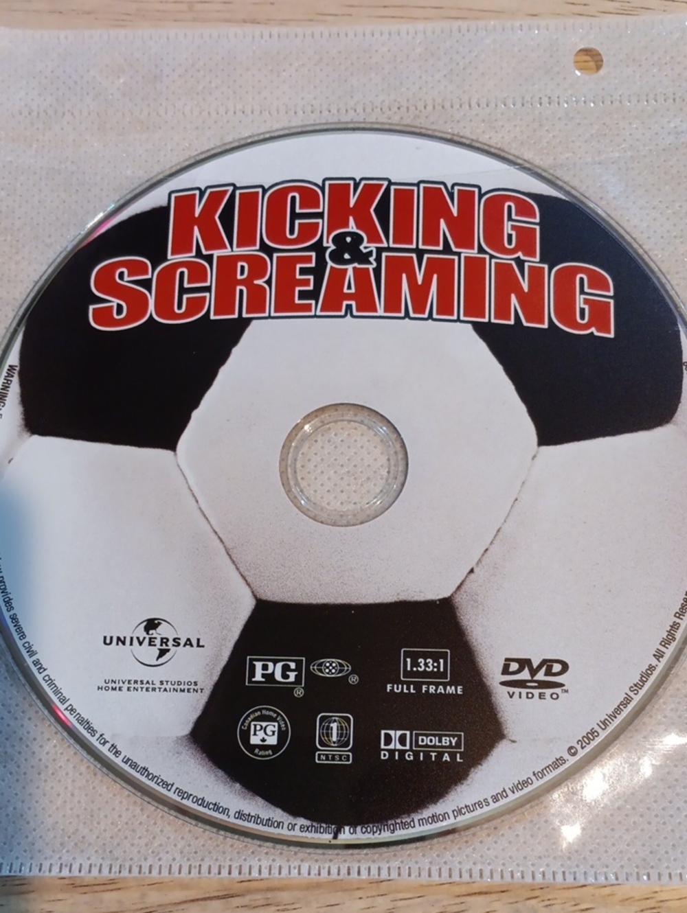 Kicking & Screaming DVD *NO CASE*